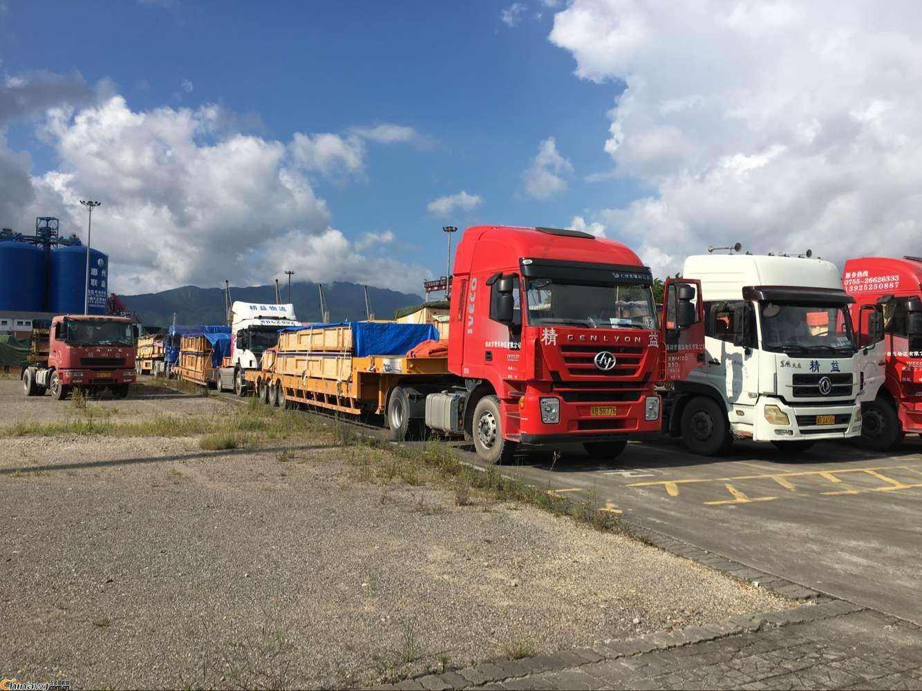 中山到梧州市物流包車多少錢